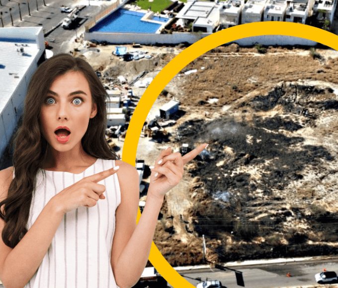 Fire Near New Soriana Store in Cabo San Lucas